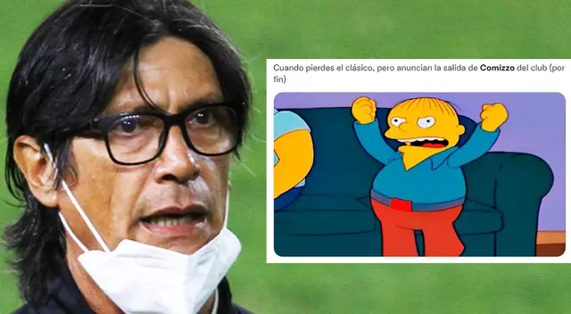 Los hinchas cremas no pudieron celebrar la victoria sobre los blanquiazules, pero, paradójicamente, celebraron la salida de su DT.