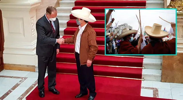 Jorge Muñoz se reunió con Pedro Castillo este último miércoles 18 de agosto.