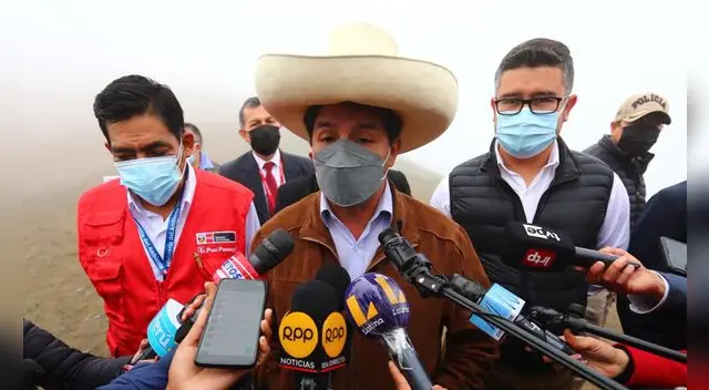 Pedro Castillo visitó el proyecto Ciudad Bicentenario en Ancón. Foto: Carlos Félix-GLR.