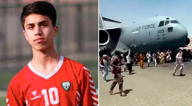 Zaki Anwari intentó la desesperada maniobra para escapar de su país natal. Zaki Anwari intentó la desesperada maniobra para escapar de su país natal.