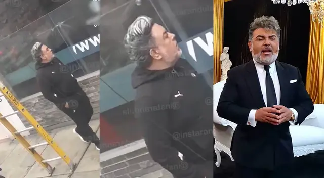 Andrés Hurado captado sin mascarilla en las calles. Andrés Hurado captado sin mascarilla en las calles.