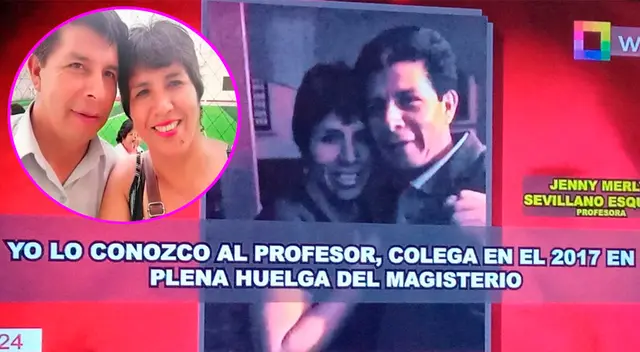 Jenny Merly Sevillano Esquivel tenía varias fotografía con Castillo es sus redes sociales.