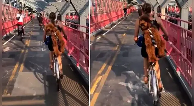 La escena ha cautivado a miles en las redes sociales.