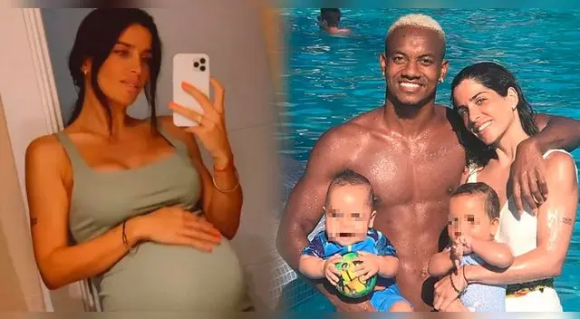 La parejita recibió de la mejor forma la llegada del quinto miembro de su familia.