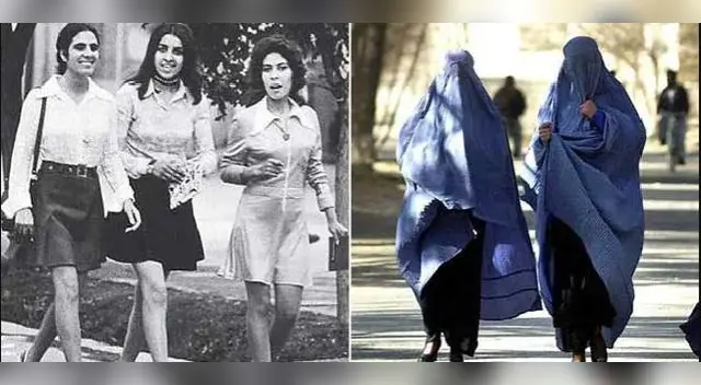 a foto fue realizada por Laurence Brun en 1972 y es un reflejo de cómo era la vida en la década de los 70.