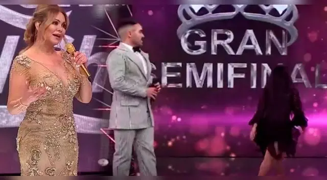 Gisela Valcárcel fue duramente criticada en redes por usuarios que tomaron su actitud como irrespetuosa. Gisela Valcárcel fue duramente criticada en redes por usuarios que tomaron su actitud como irrespetuosa.