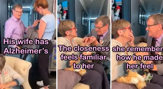 La pareja de esposos a conmovido a todos en TikTok. La pareja de esposos a conmovido a todos en TikTok.