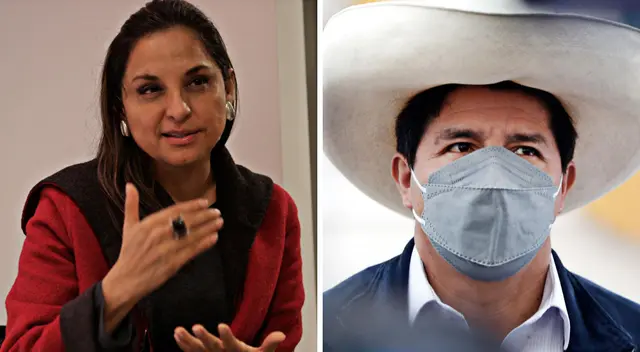 Rosana Cueva asegura que el Gobierno de Pedro Castillo es improvisado y con poca transparencia. Rosana Cueva asegura que el Gobierno de Pedro Castillo es improvisado y con poca transparencia.