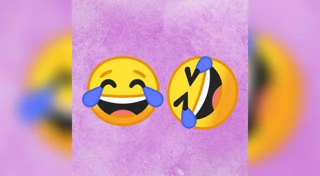 Imagen de la cara de risa de WhatsApp