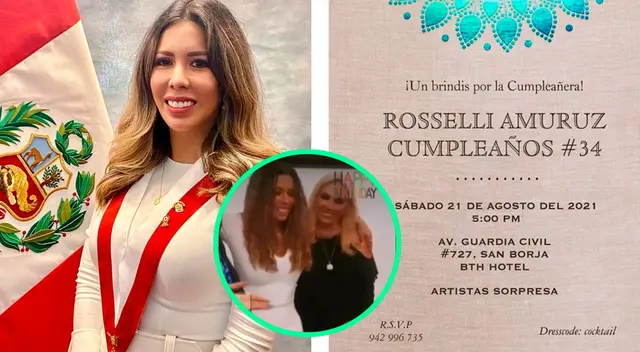 ¡Qué tal congresista! Rosselli Amuruz se defendió diciendo que “no cometió una falta”.