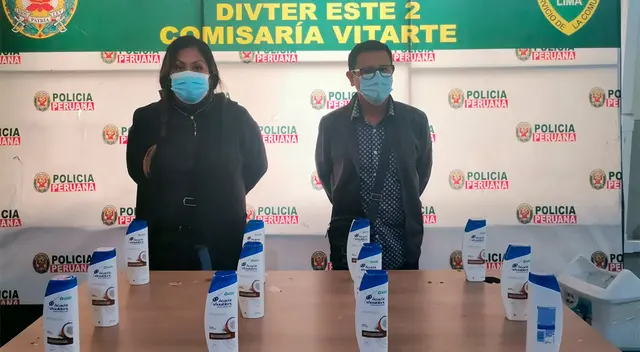 Tenderos detenidos por robo. Tenderos detenidos por robo.