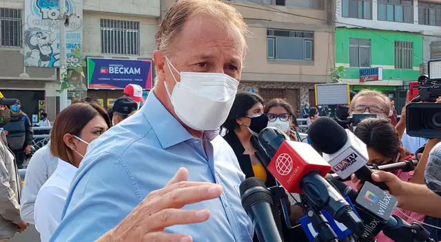 Jorge Muñoz, alcalde de Lima.