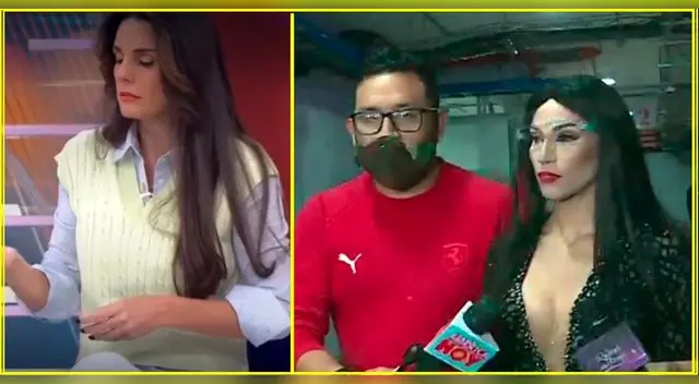 Rebeca Escribens lamenta la salida de Allison Pastor de Reinas del Show. Rebeca Escribens lamenta la salida de Allison Pastor de Reinas del Show.