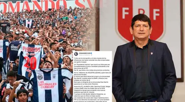 Agustín Lozano será el único candidato para las elecciones en la FPF.
