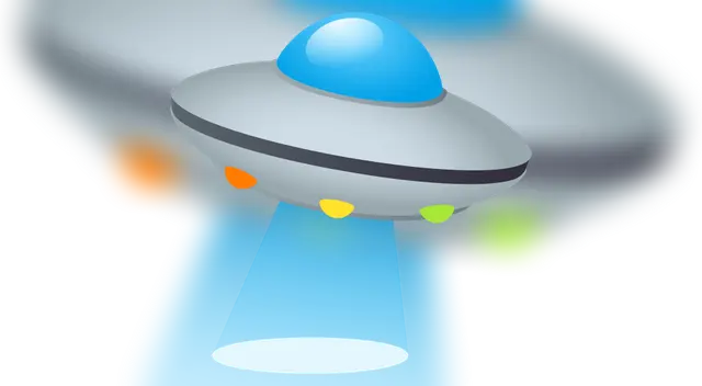 Emoji del ovni de WhatsApp