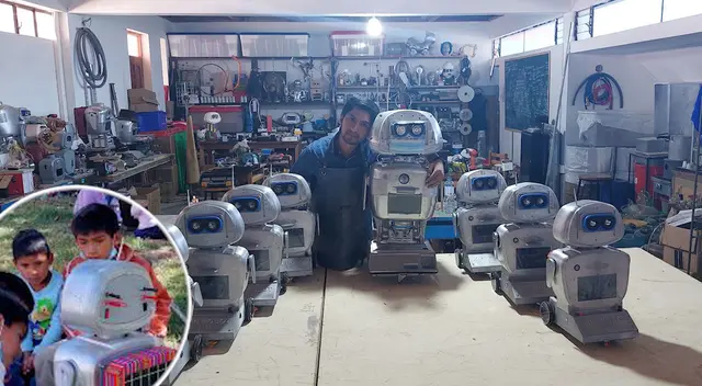 Profesor del Vraem creó a la primera robot quechuahablante del mundo Profesor del Vraem creó a la primera robot quechuahablante del mundo