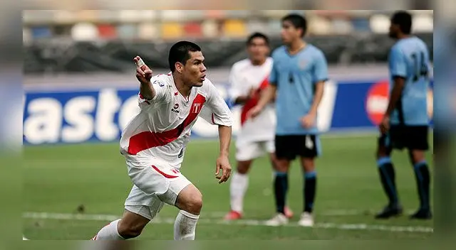 Hernán Rengifo fue autor de la victoria de Perú ante Uruguay en las Eliminatorias a Sudáfrica 2010.