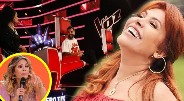 La Voz Perú : usuarios dejaron de ver reality para ver a Magaly Medina defendiendo a Allison Pastor. La Voz Perú : usuarios dejaron de ver reality para ver a Magaly Medina defendiendo a Allison Pastor.