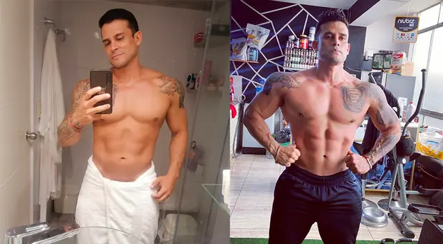 Christian Domínguez se levantó el 'totó' con peptonas.