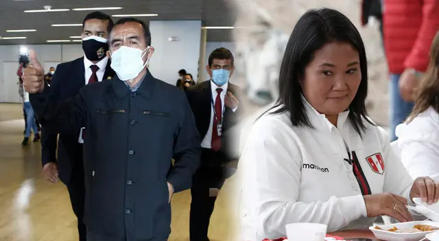 Iber Maraví le responde a Keiko Fujimori por vincularlo con SL.