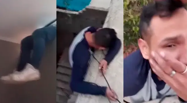 Delincuente se hace la víctima tras ser descubierto en una vivienda. Delincuente se hace la víctima tras ser descubierto en una vivienda.