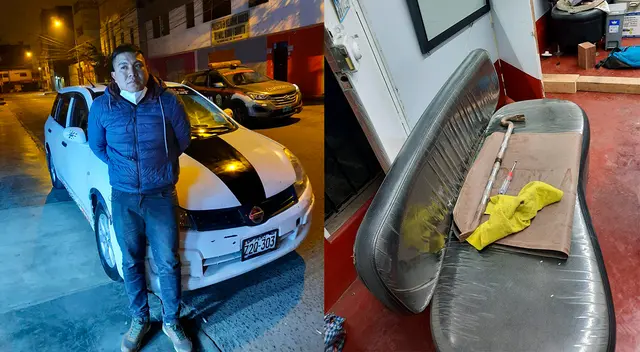 Sujeto detenido por ingresar a peluquería.