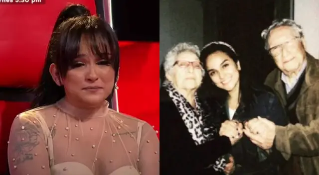Daniela Darcourt se conmovió al escuchar a Aldair, participante de La Voz Perú, pues cantó el tema favorito de su abuelo, que murió por coronavirus. Daniela Darcourt se conmovió al escuchar a Aldair, participante de La Voz Perú, pues cantó el tema favorito de su abuelo, que murió por coronavirus.