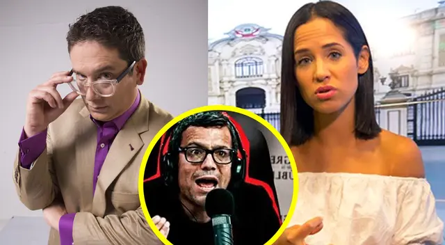 Sigrid Bazán confunde a Jaime Chincha con Christian Hudtwalcker.