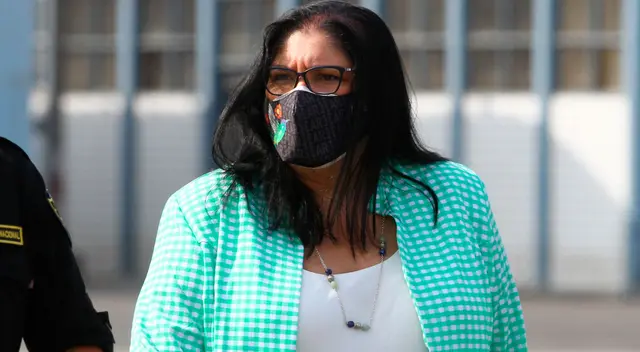 Nuria Espach, exministra de Defensa en la gestión de Francisco Sagasti. Nuria Espach, exministra de Defensa en la gestión de Francisco Sagasti.