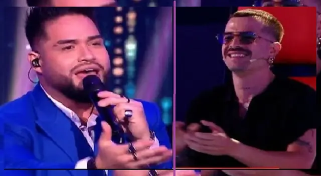 Randy Feijoo fue salvado por Mike Bahía rumbo a la final de La Voz Perú.