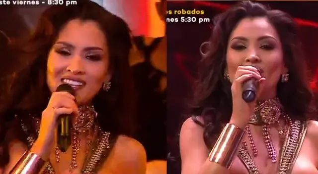 Michelle Soifer realiza 'escandaloso' playback en La Voz Perú.