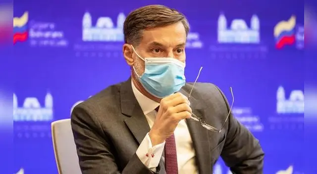 El canciller de Venezuela, Félix Plasencia, participa en una rueda de prensa en Caracas. (EFE/ Miguel Gutiérrez). El canciller de Venezuela, Félix Plasencia, participa en una rueda de prensa en Caracas. (EFE/ Miguel Gutiérrez).