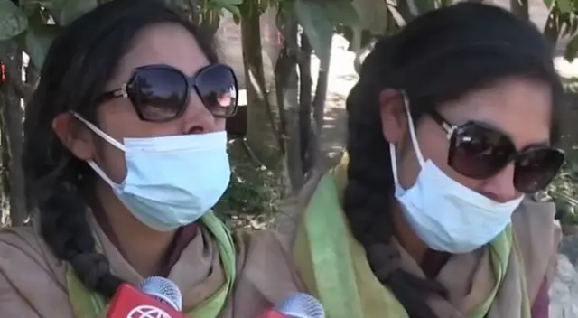 Magaly Solier rompe en llanto y se defiende de denuncia. Magaly Solier rompe en llanto y se defiende de denuncia.