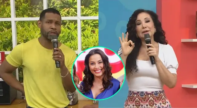 Giselo se equivocó leyendo los beneficios de un producto EN VIVO, y Janet Barboza quiso avergonzarlo, sin esperar lo que él respondería. Giselo se equivocó leyendo los beneficios de un producto EN VIVO, y Janet Barboza quiso avergonzarlo, sin esperar lo que él respondería.