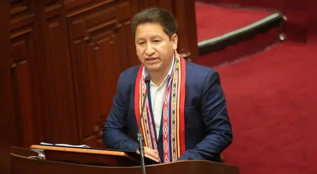 Guido Bellido busca el voto de confianza en el Congreso de la República.