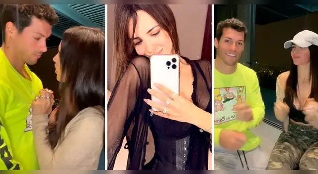 Rosángela Espinoza dejó entrever que podría tener una relación con Pato Parodi.