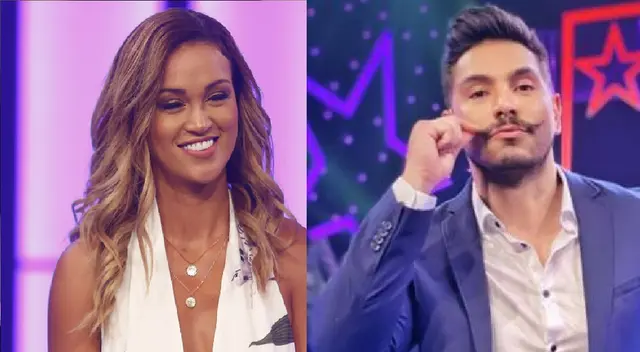 Angie Arizaga y Rafael Cardozo juntos, pero no revueltos.