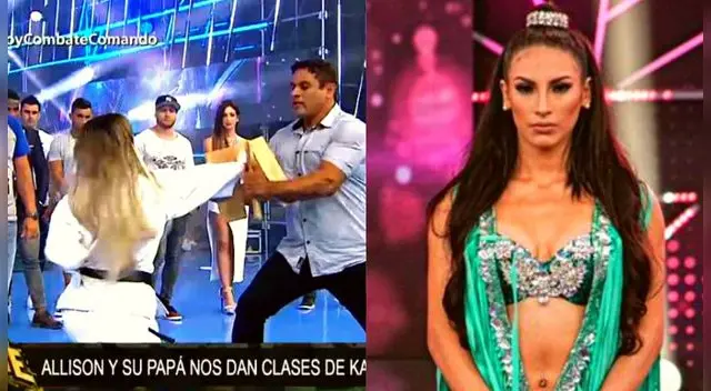 Allisón Pastor estuvo en Combate.