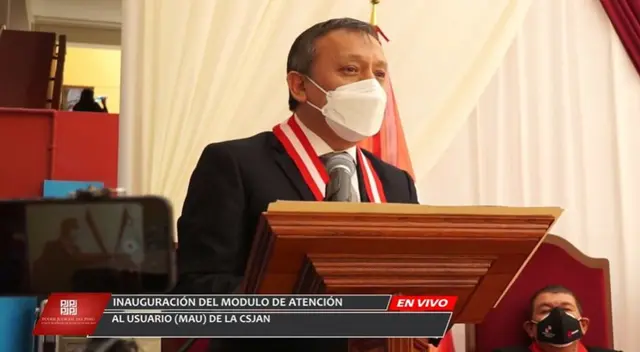 El juez supremo Carlos Arias Lazarte inauguró Módulo de Atención al Usuario en la Corte de Áncash El juez supremo Carlos Arias Lazarte inauguró Módulo de Atención al Usuario en la Corte de Áncash