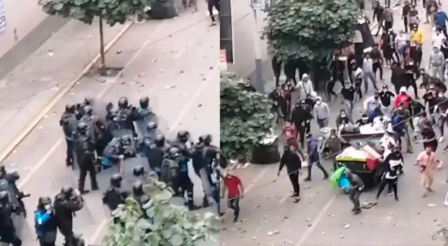 Enfrentamiento entre fiscalizadores y comerciantes venezolanos Enfrentamiento entre fiscalizadores y comerciantes venezolanos