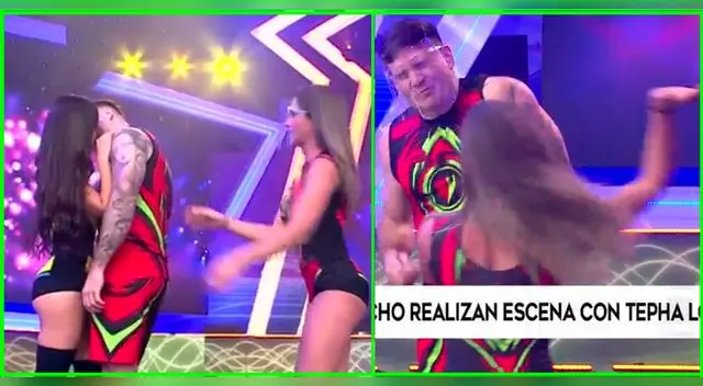 Tepha Loza le puso su agregado a la escena de beso entre Pancho Rodriguez y Rosángela Espinoza. Tepha Loza le puso su agregado a la escena de beso entre Pancho Rodriguez y Rosángela Espinoza.