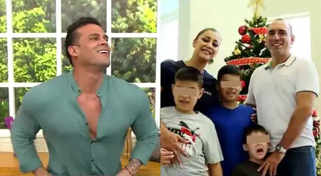 Christian Domínguez aseguró que se lleva bien con las madres de sus hijos y sus parejas, y contó que incluso cuida a los pequeños de Karla Tarazona.