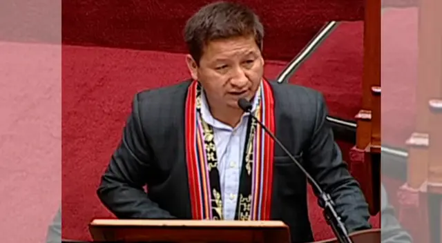 Guido Bellido brindó su último discurso antes de conocer los resultados del Congreo.