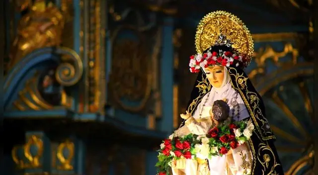 Santa Rosa fue bautizada en la iglesia de San Sebastián.