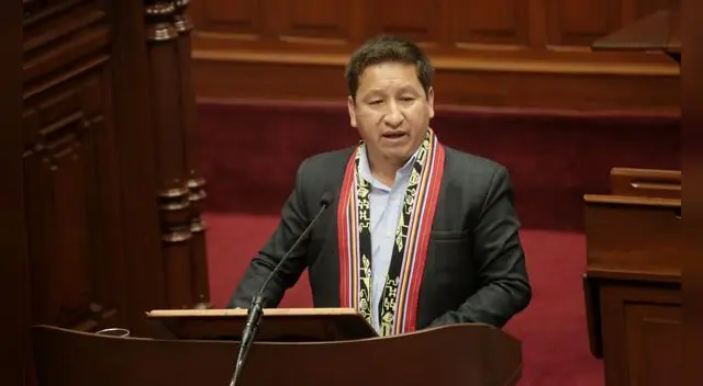 Guido Bellido y ministros de Estado expusieron la política de Gobierno para pedir el voto de confianza. Foto: PCM