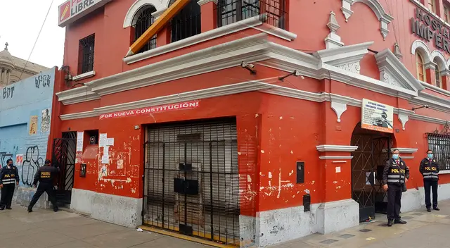 Allanan locales del partido de izquierda tras el voto de confianza al Gabinete Bellido. Allanan locales del partido de izquierda tras el voto de confianza al Gabinete Bellido.