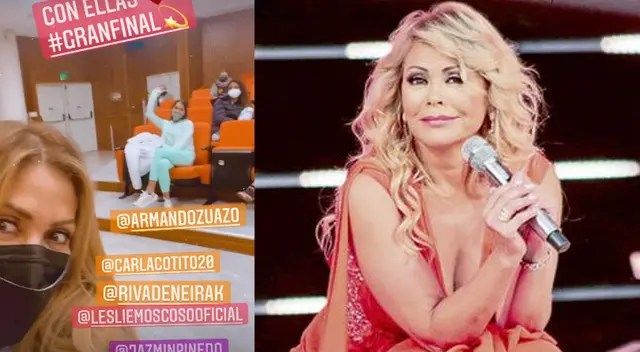 Gisela Valcárcel se reúne con las participantes de Reinas del Show. Gisela Valcárcel se reúne con las participantes de Reinas del Show.