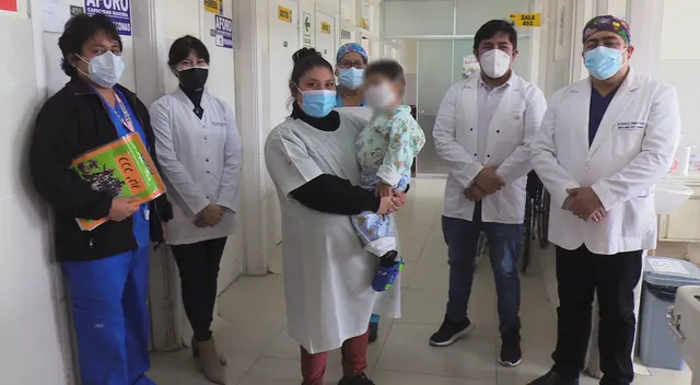 Breña: médicos extraen con éxito bala alojada en cráneo de menor de dos años