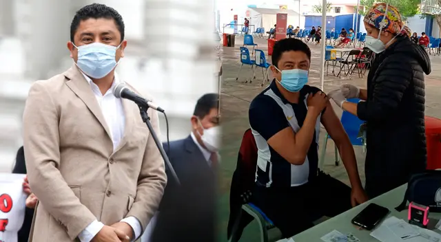 Legislador acudió a la sexta vacunatón vestido de aliancista. Legislador acudió a la sexta vacunatón vestido de aliancista.