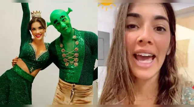 Korina Rivadeneira se mostró más feliz que nunca de haber llegado a la gran final.